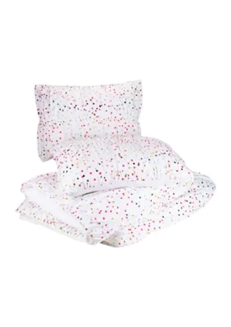 Iridescent Stars Comforter Set