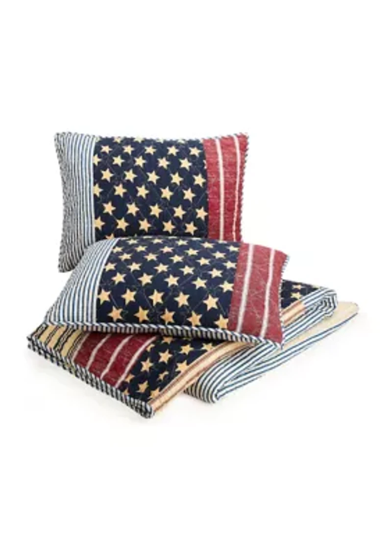Americana Quilt Set