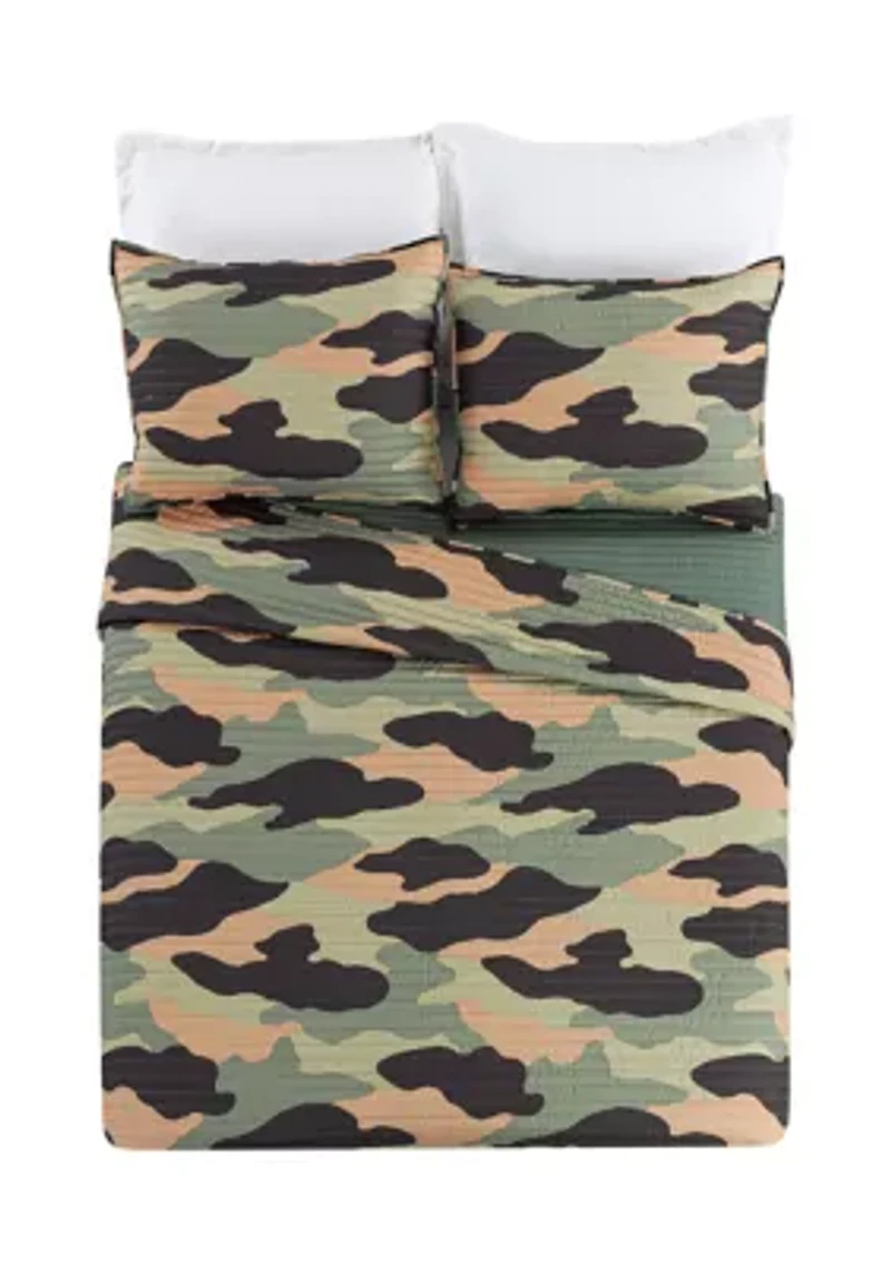 Covert Camo Quilt Set