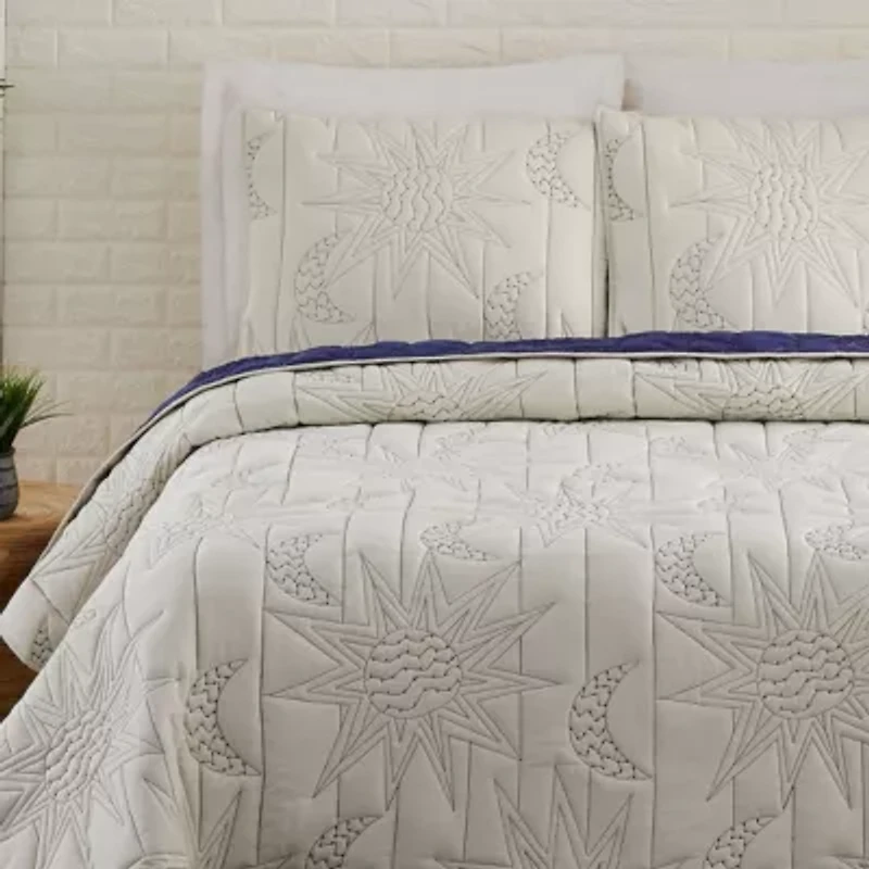 Sun & Moon Quilt Set by Jungalow