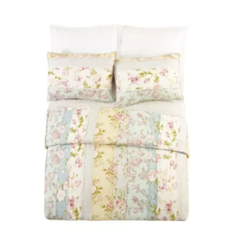 Mels Cotton Quilted Pillow Sham