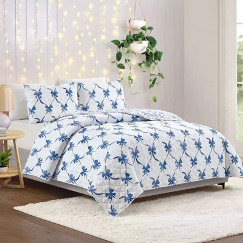 Abigail Bow Reversible Quilt Set