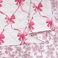 Abigail Bow Reversible Quilt Set