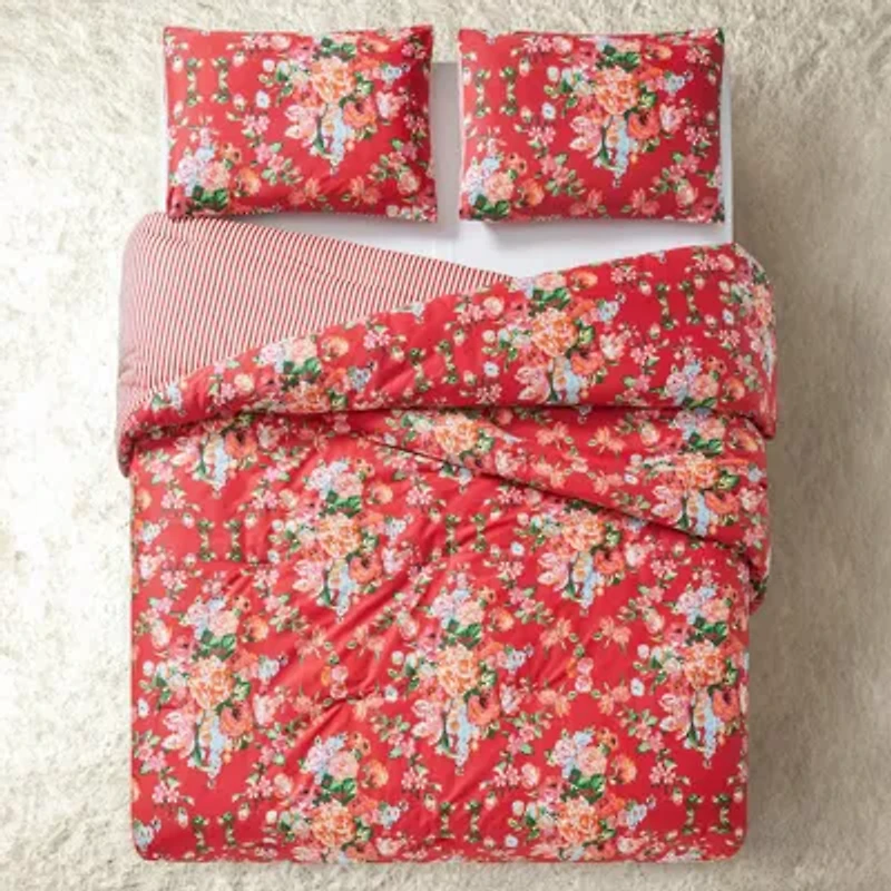 Garden Society Reversible Comforter Set