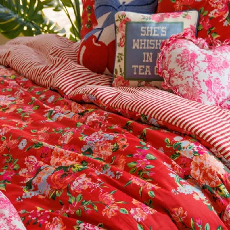 Garden Society Reversible Comforter Set