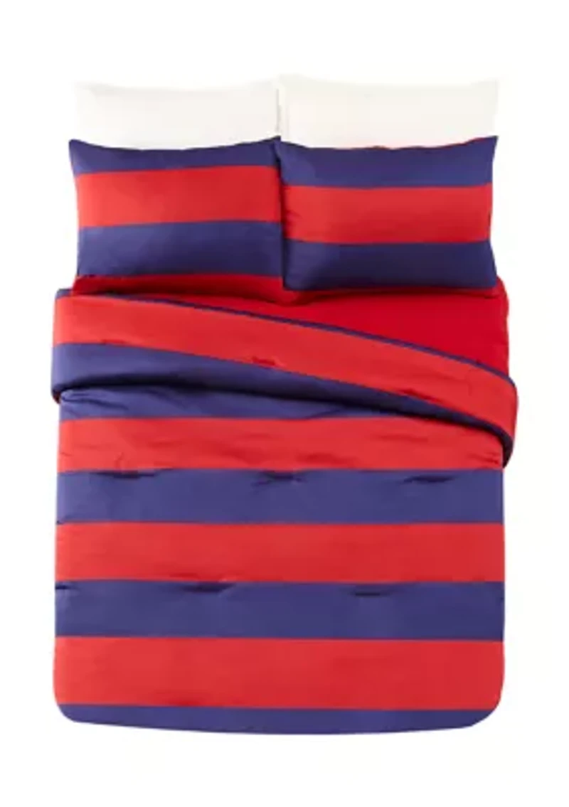 Lavelle Red Comforter Set