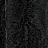 HiEnd Accents Stella Faux Silk Velvet Romantic Western Bed Skirt, 1PC