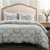 Dalia Victorian Floral Comforter Set, 3 Piece