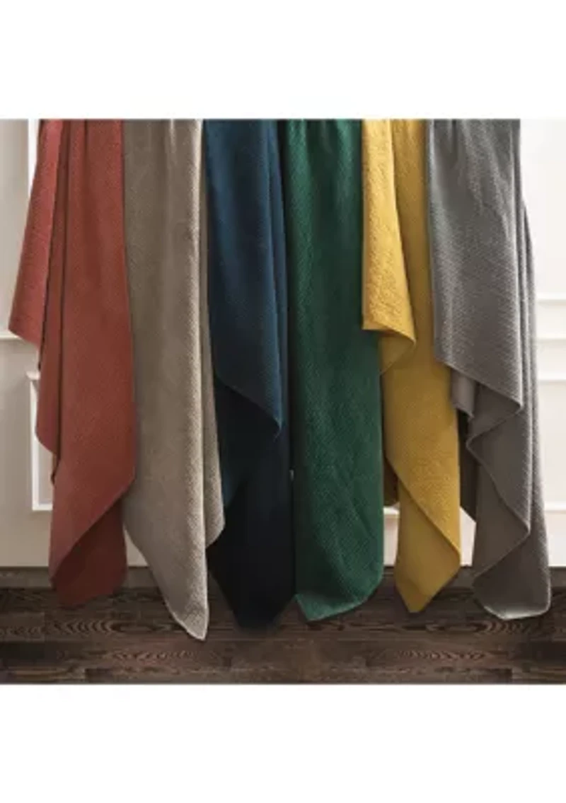 Stonewashed Cotton Velvet Quilt Set