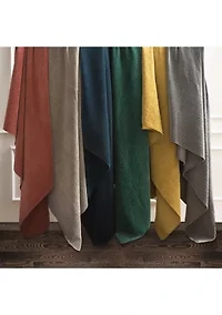 Stonewashed Cotton Velvet Quilt Set