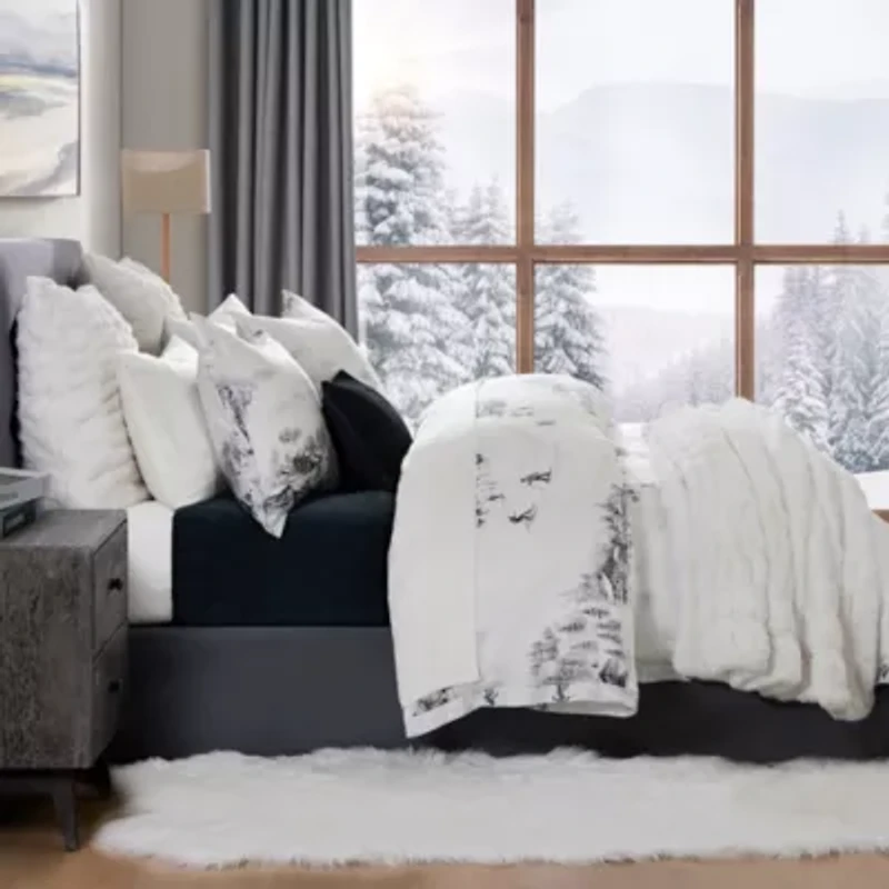 Ski Toile Lyocell 3PC Comforter Set