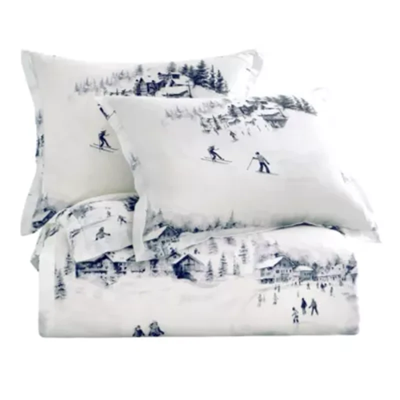 Ski Toile Lyocell 3PC Comforter Set
