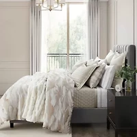 Serenity Modern Jacquard Comforter Set, 3-Piece