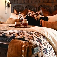 Tasha Polizzi for Paseo Road Mariella Western Aztec Chenille 3 Piece Duvet Cover Set