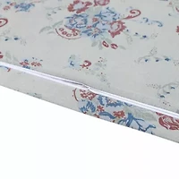Tasha Polizzi for Paseo Road Rosabel Floral Western Design Washed Denim 3 Piece Duvet Cover Set