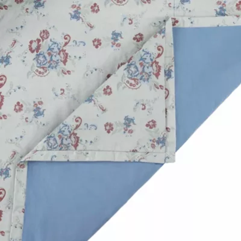 Tasha Polizzi for Paseo Road Rosabel Floral Western Design Washed Denim 3 Piece Duvet Cover Set
