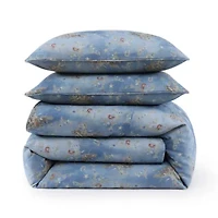 Tasha Polizzi for Paseo Road Lee Western Washed Denim 3 Piece Duvet Cover Set