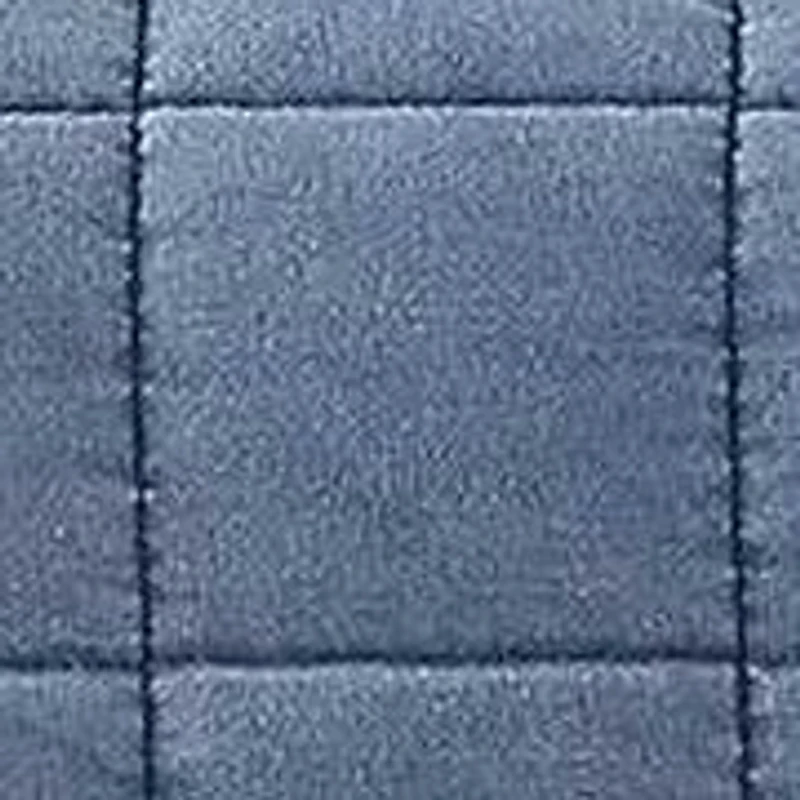 Stonewashed Denim Quilt Set, Twin, 2PC