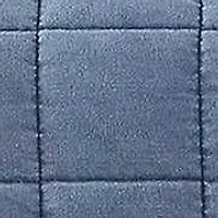Stonewashed Denim Quilt Set, Twin, 2PC