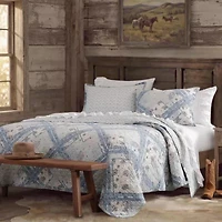 Mirabelle Patchwork Prairie Quilt Set, 3PC