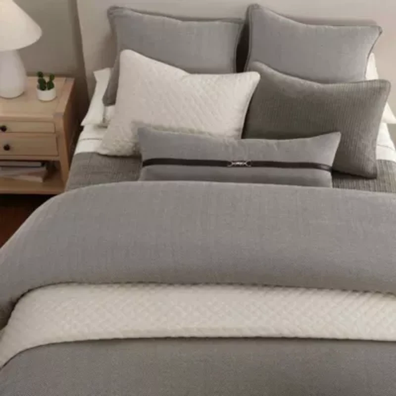 Chenille Herringbone Duvet Cover Set, 3PC