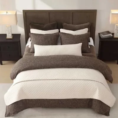 Farah Linen Blend Coverlet Set, 3PC
