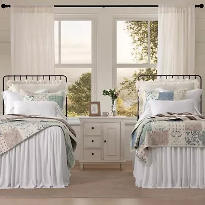 Patchwork Paisley Reversible Quilt Set, 3PC