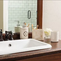 Dakota Ceramic Countertop Bathroom Set