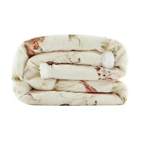 Hunt Life Campfire Sherpa Throw, 54" x 68", 1PC, 6 MOQ