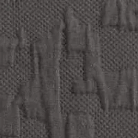 Porto Matelassé Euro Sham, 27" x 27", Charcoal, 1PC
