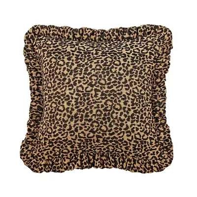 Adrienne Ruffled Square Pillow, 18" x 18", 1PC