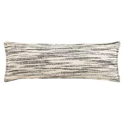 Cosmo Long Lumbar Pillow, 14" x 42", White, 1PC