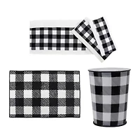 Camille Buffalo Check Bath Accessory and Towel Set