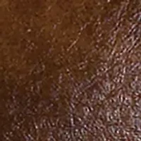 Brighton Stitched Faux Leather Decorative Throw Pillow