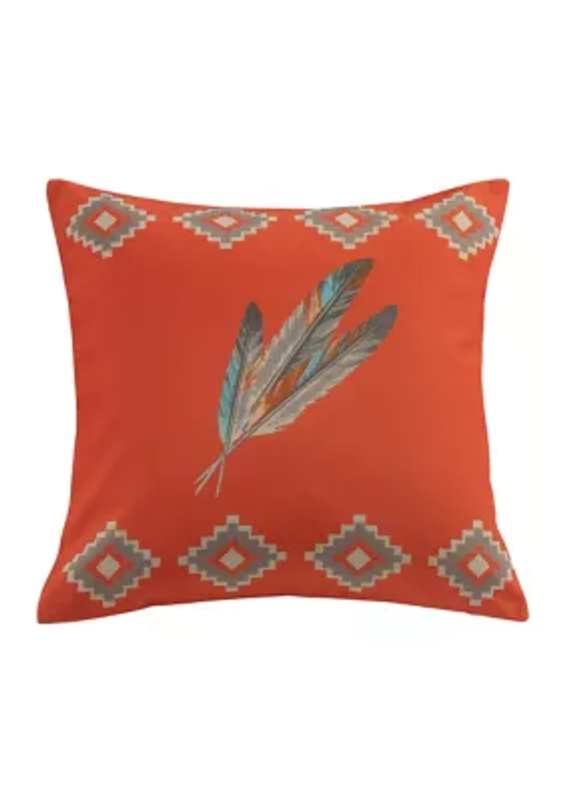 Feather Indoor/Outdoor Pillow