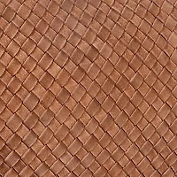 Woven Suede & Basket Weave Long Lumbar Pillow