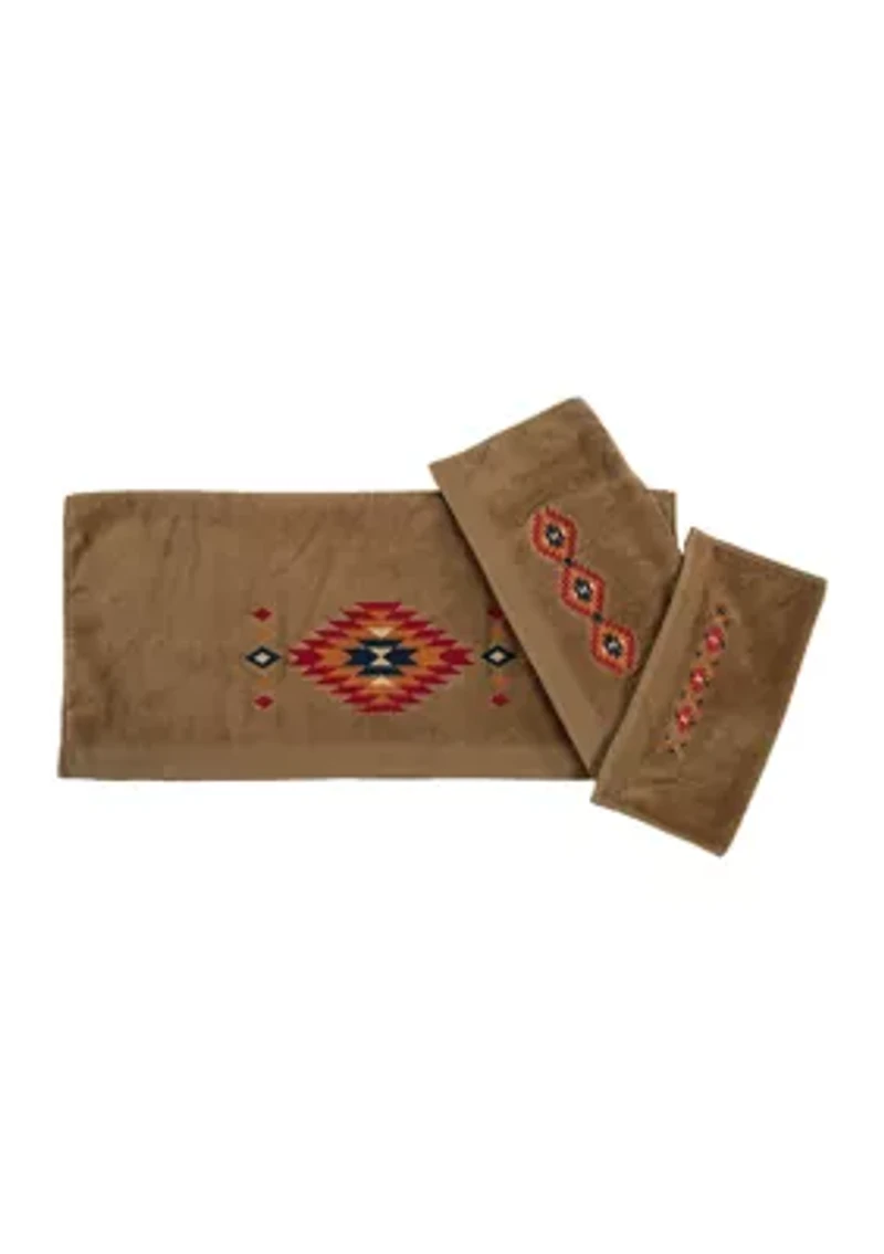 Del Sol Embroidered Towel Set