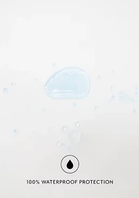 Complete Waterproof Mattress Encasement with Bed Bug Protection