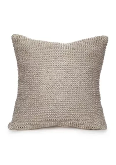 Elm Knitted Decorative Pillow