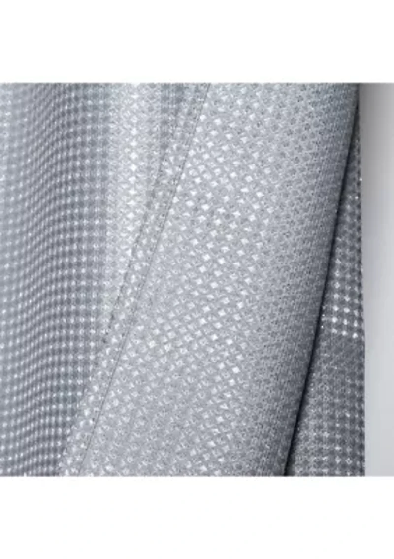 Lurex® Waffle Shower Curtain