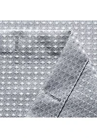 Lurex® Waffle Shower Curtain