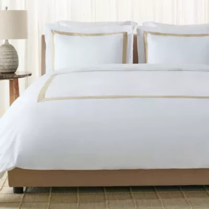 Bold Border Hotel Duvet Cover Set 3pc