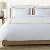 Bold Border Hotel Duvet Cover Set 3pc