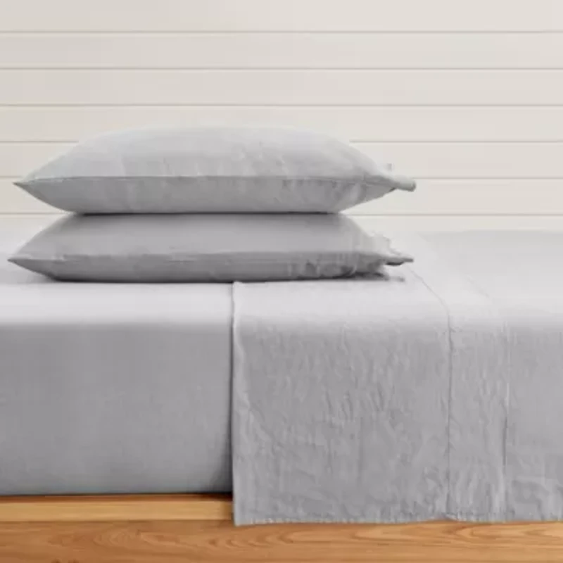 Washed Linen Sheet Set