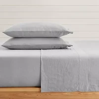 Washed Linen Sheet Set