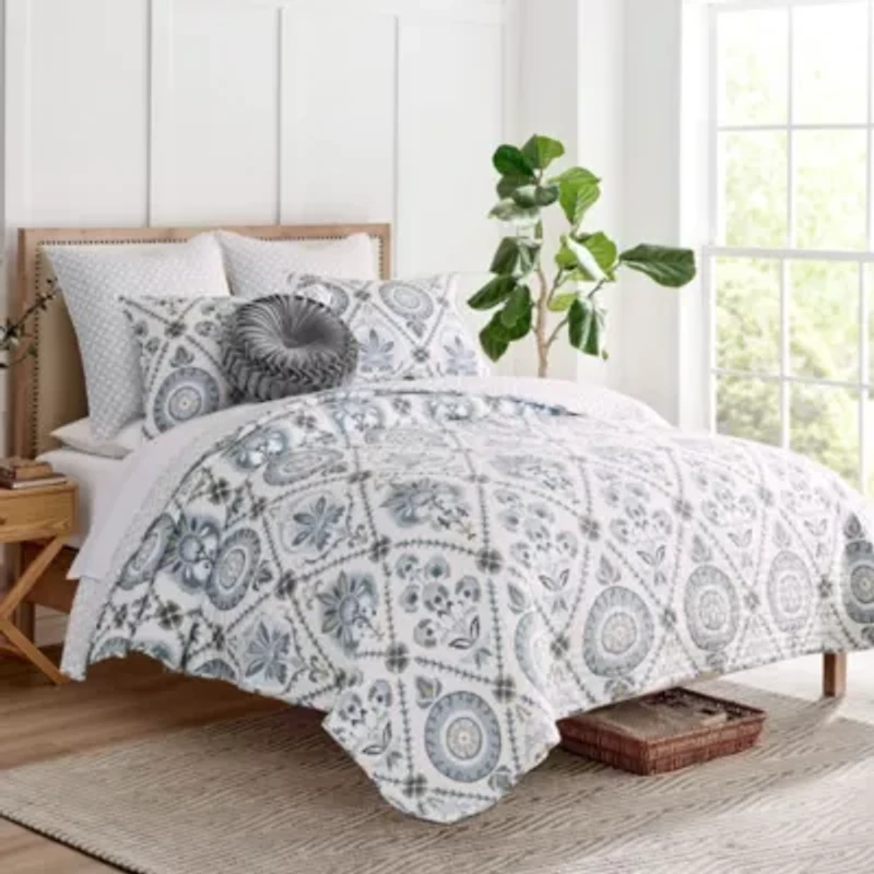 Maeve Neutral King Quilt Set