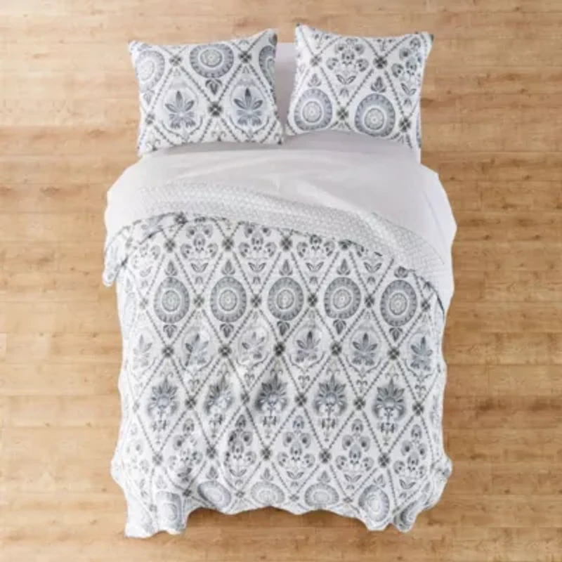 Maeve Neutral King Quilt Set