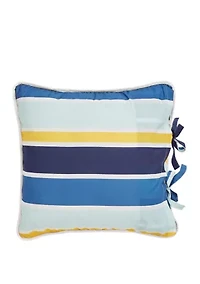 Beach Blues Throw Pillow