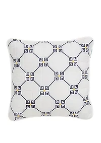 Beach Blues Throw Pillow