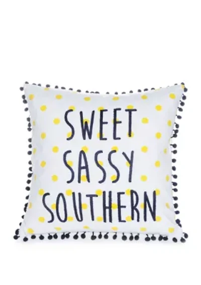 Sweet Sassy Southern Throw Pillow